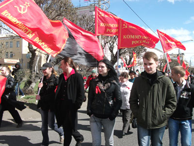 1 мая 2013 демонстрация по пр. Красноярский рабочий.jpg