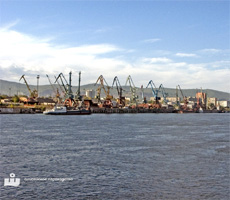 Красноярский речной порт