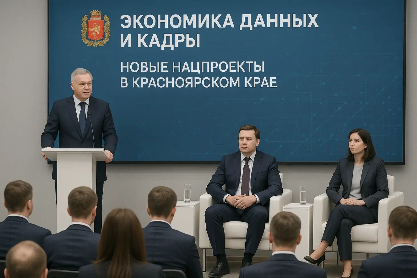 Экономика данных и кадры: новые нацпроекты в Красноярском крае