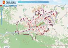 В Красноярске до сих пор не установлены административные границы городских районов