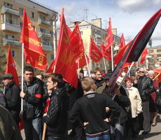 Коммунисты выступили в защиту прав трудящихся