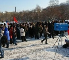  Митинг группы в Вконтакте "Красноярск против ПЖиВ" 4 февраля 2012 года в 14-00